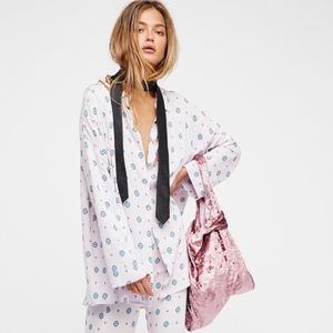Free People "Shirt Up" top